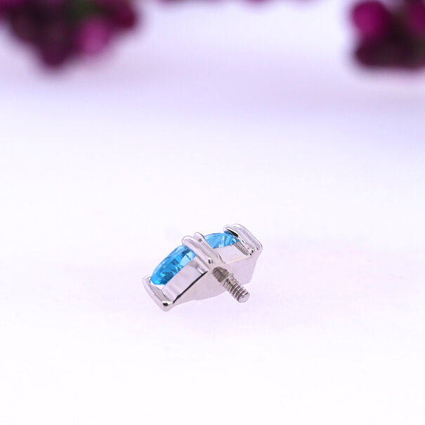 BVLA Irisa with Swiss Blue Topaz