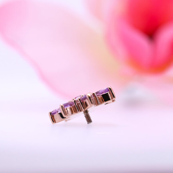 BVLA Virgil with Light Amethyst | Diamond | Pink Sapphire