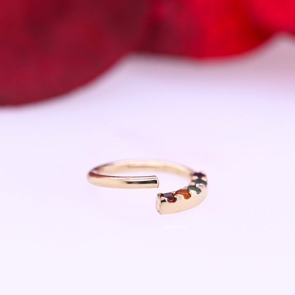 BVLA Rainbow Blaze Ring