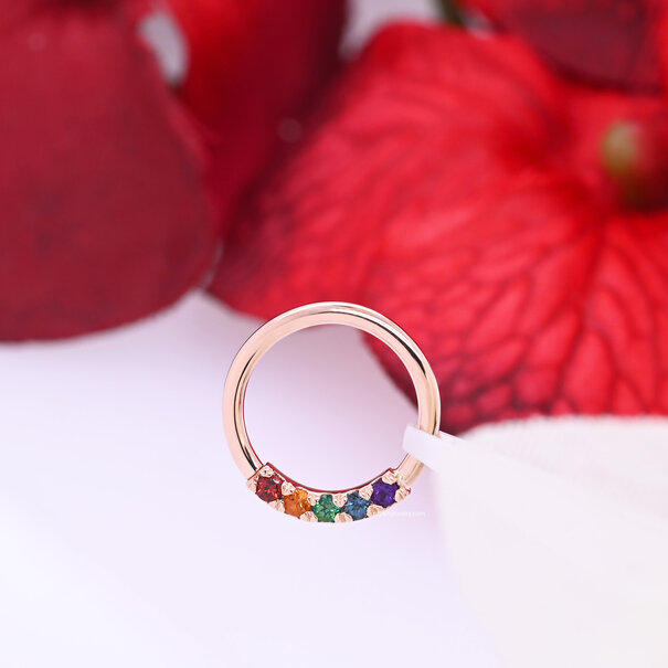 BVLA Rainbow Blaze Ring