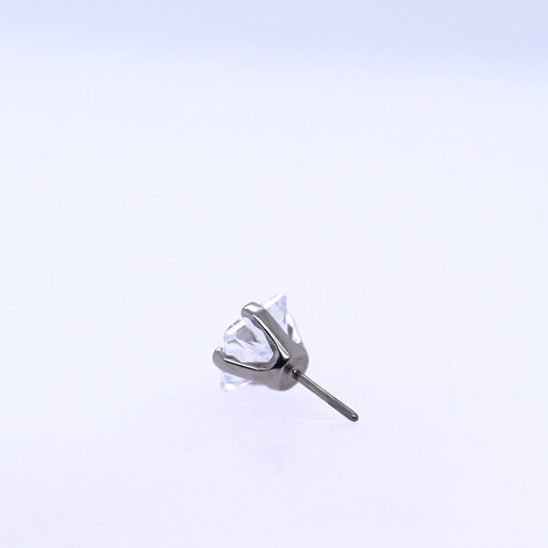 Industrial Strength Threadless 4mm Square Cut Top