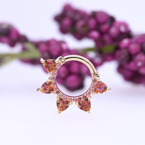 BVLA Alpha with Champagne Sapphire | Anastasia Topaz