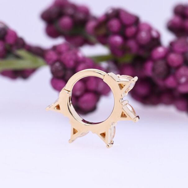 BVLA Alpha with Champagne Sapphire | Anastasia Topaz