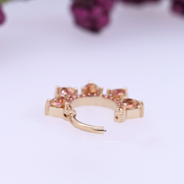 BVLA Alpha with Champagne Sapphire | Anastasia Topaz