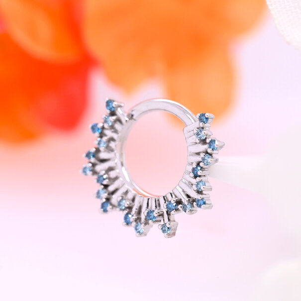 BVLA Frozen with Ice Blue Diamond | Ocean Blue Diamond
