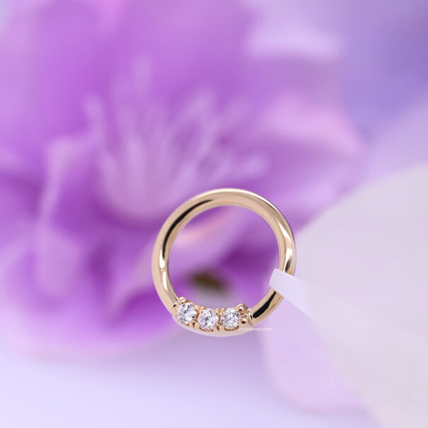 BVLA Blaze Ring with Diamond