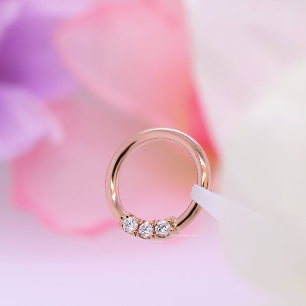 BVLA Blaze Ring with Diamond