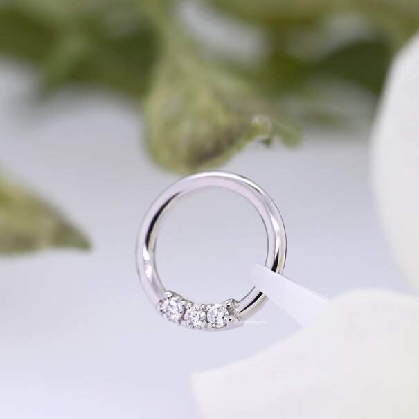 BVLA Blaze Ring with Diamond