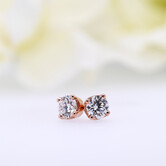 Prong-set Diamond 4mm