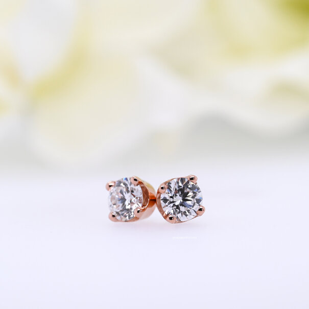 BVLA Prong-set Diamond 4mm