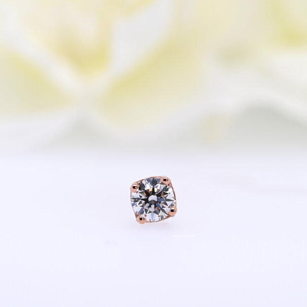 BVLA Prong-set Diamond 4mm