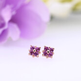 Reema with 1.5mm Rhodolite