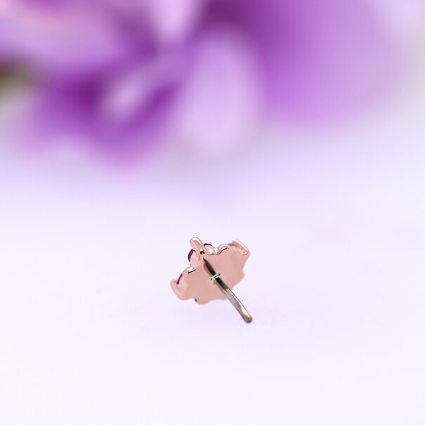 BVLA Reema with 1.5mm Rhodolite