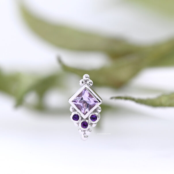 BVLA Sarai Princess with Amethyst | Light Amethyst