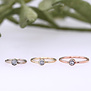 FGR 18g w/ Bezel-Set 2mm Moissanite