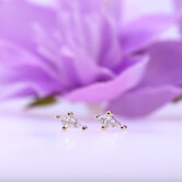Atria with White Cubic Zirconia
