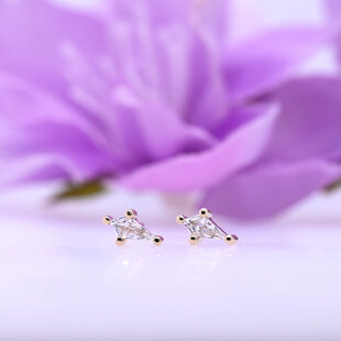 Atria with White Cubic Zirconia