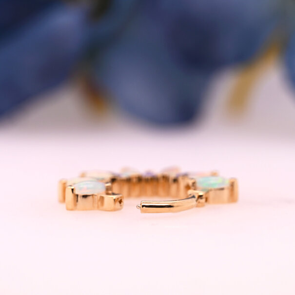 Alt Sweet Dreams with Tanzanite | White Opal