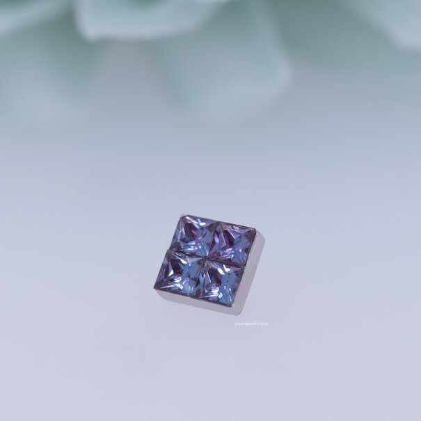 Royal Flush with Chatham Lab Alexandrite
