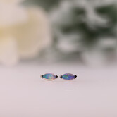 Marquise V-Prong with White Opal