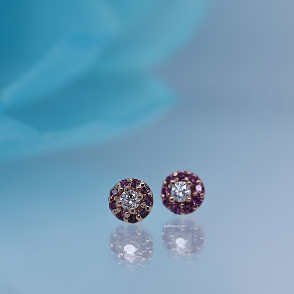 BVLA Altura with Rhodolite | Diamonds