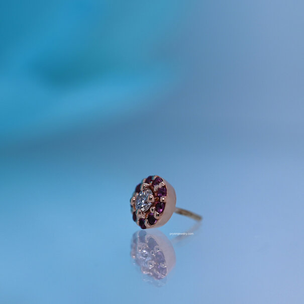 BVLA Altura with Rhodolite | Diamonds