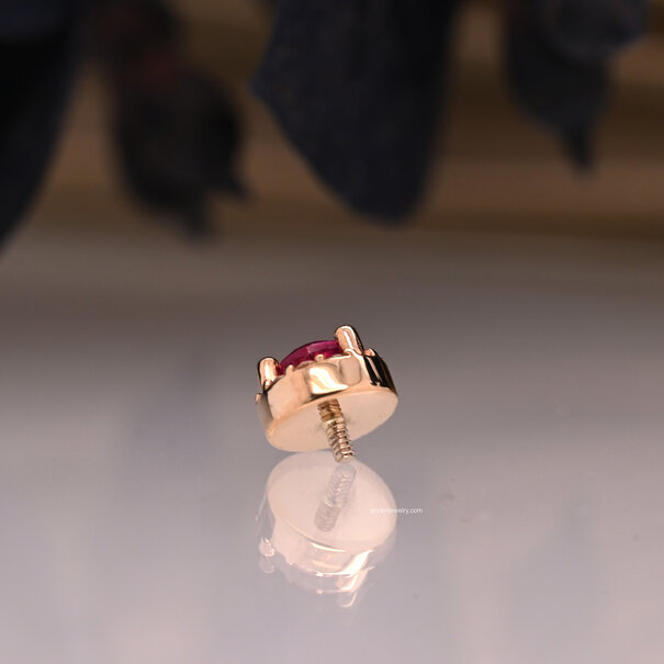 Local Natives Halo with Vietnamese Ruby | Diamond