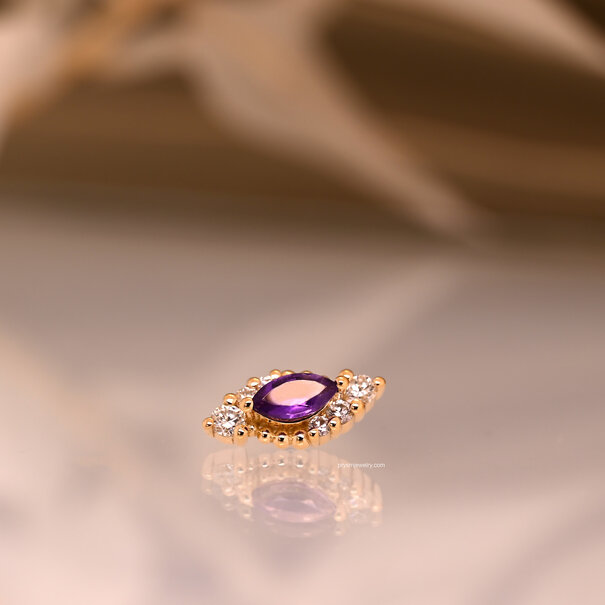Shanga Gioielli Firenze 2.0 with Amethyst | Diamond