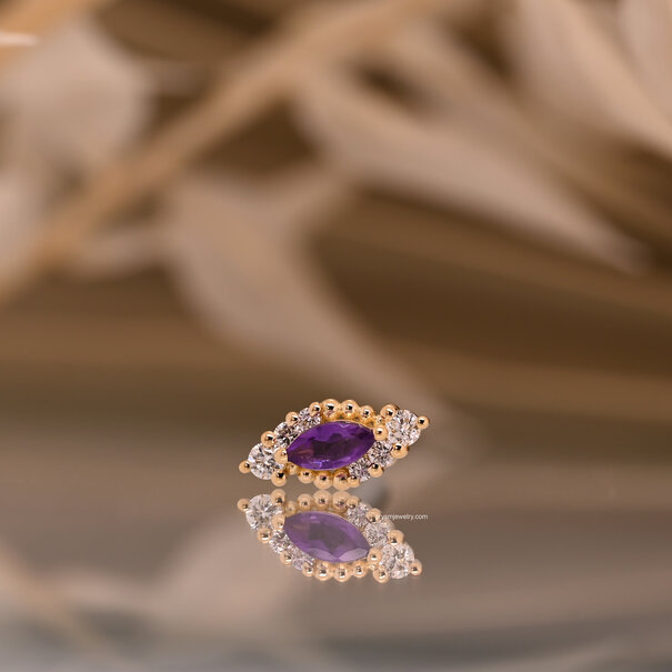 Shanga Gioielli Firenze 2.0 with Amethyst | Diamond