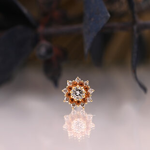 Panarea Big with Diamond  | Citrine