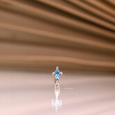 Kiss & Tell Swiss Blue Topaz | Diamond