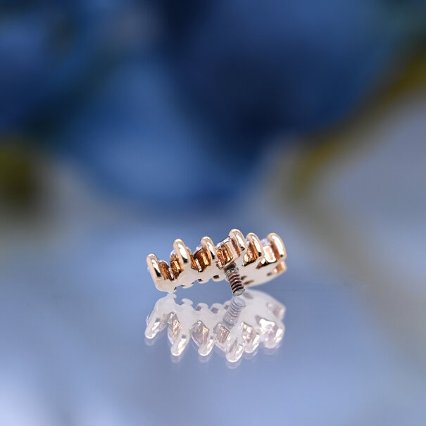 BVLA Tiny Athena with White Cubic Zirconia