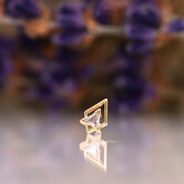 Teide with White Cubic Zirconia