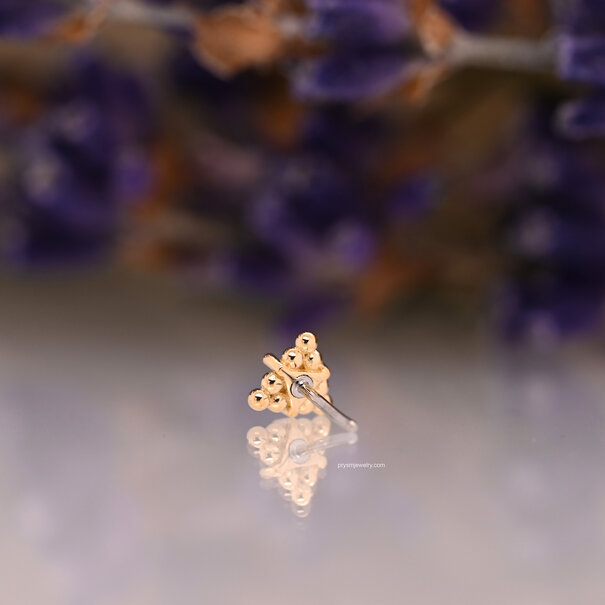 Shanga Gioielli Triangle Alisea 3 with White Cubic Zirconia