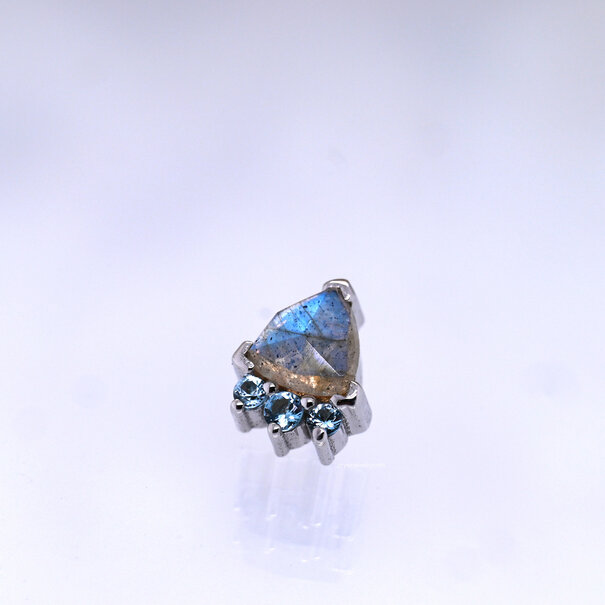 BVLA Micol with Labradorite | Swiss Blue Topaz