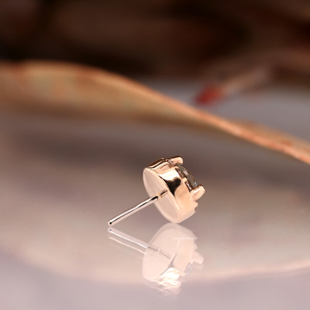 Local Natives Halo with Celery Montana Sapphire | Diamond