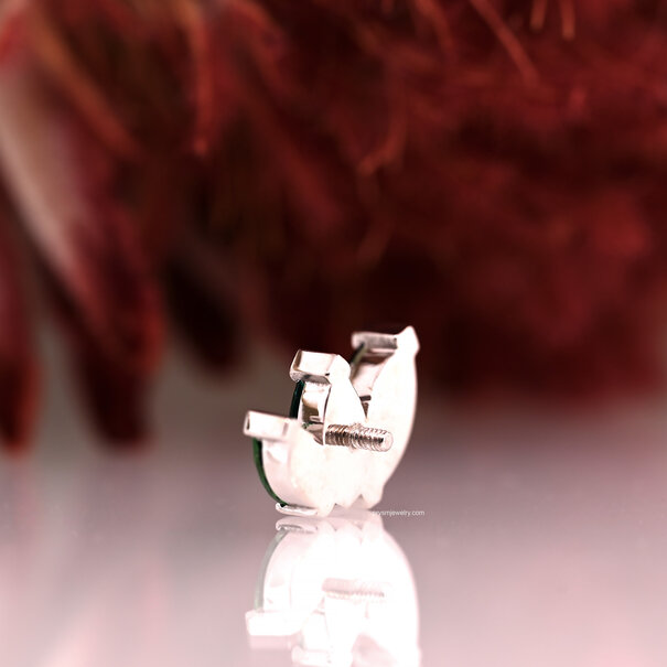 BVLA French Kiss with Green Tourmaline | Chatham Emerald | Tsavorite