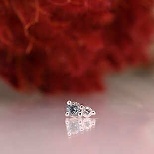 Jeanie with Swiss Blue Topaz | Diamond