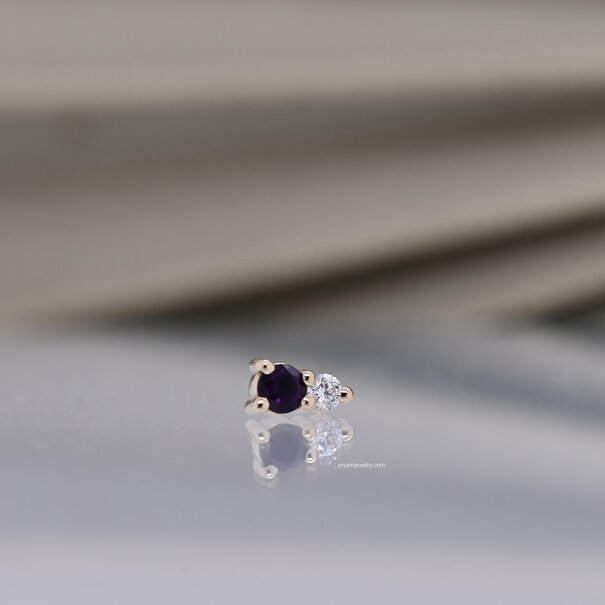 BVLA Jeanie with Amethyst | Diamond