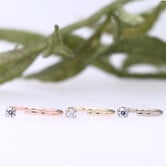 Nostril Nail | Lab Created Diamond | 2mm