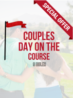 Couples Day On The Course:  9 Holes for 2 players, Shared Cart. Bonus 2200 WTREWARD Points (Value $22)!!