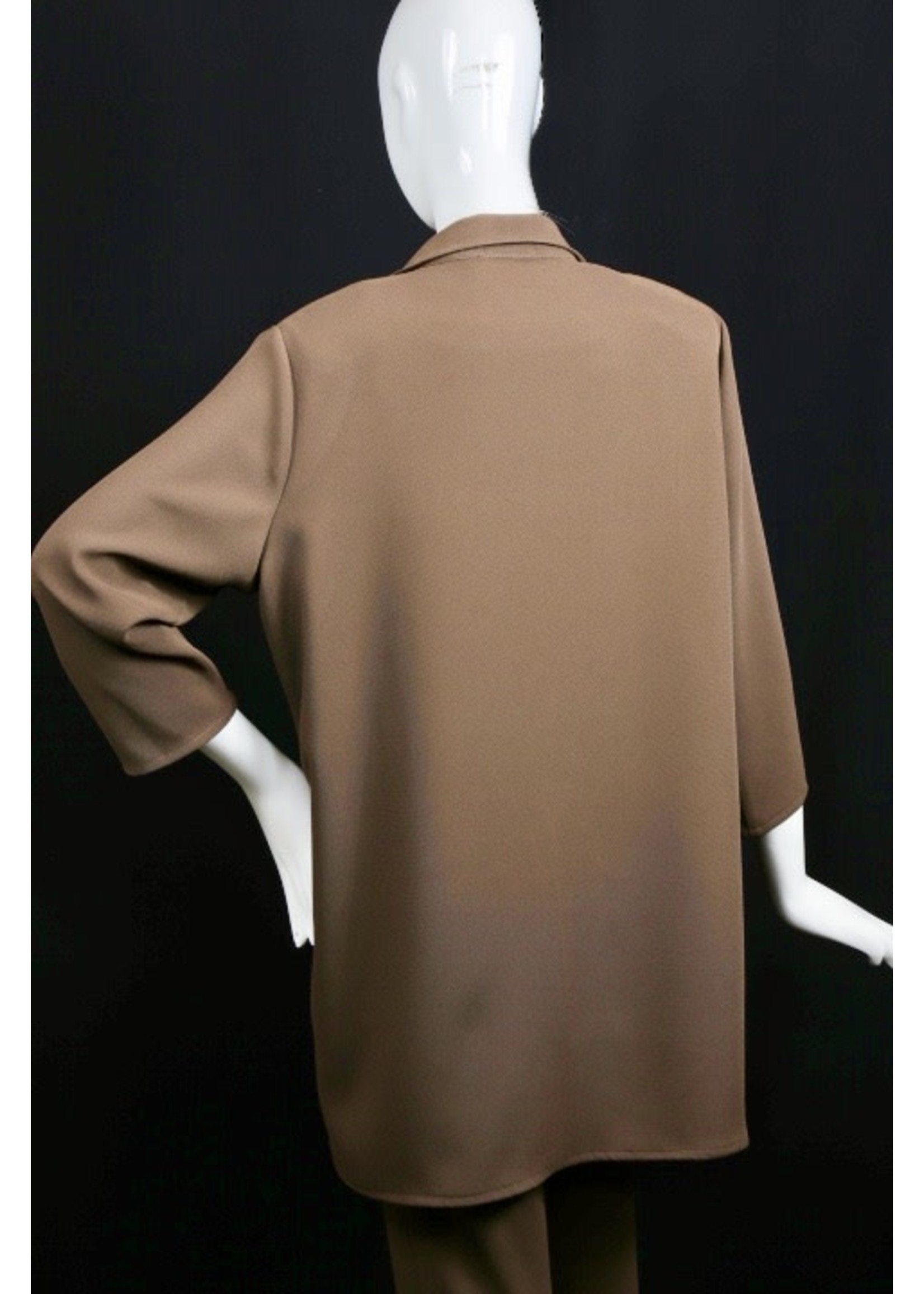 Jacket Chestnut  sophia jacket . hem-2” -M-