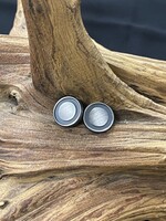 AC01-4503-20 Silver & blue post earrings