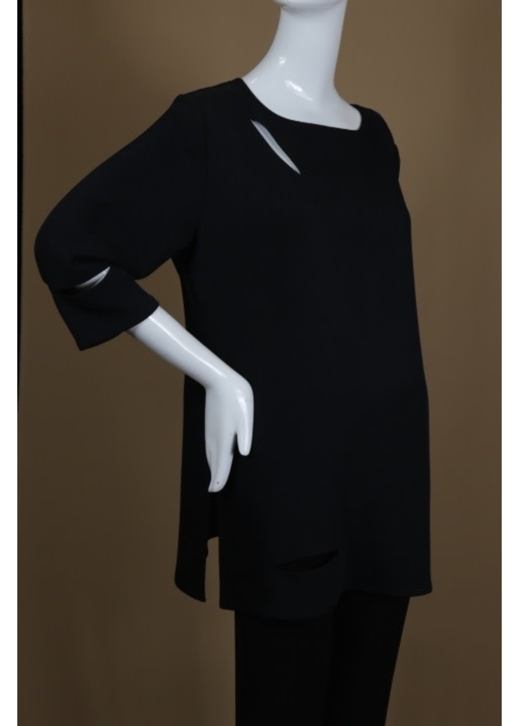 T2181-Sophia Tunic With Slits