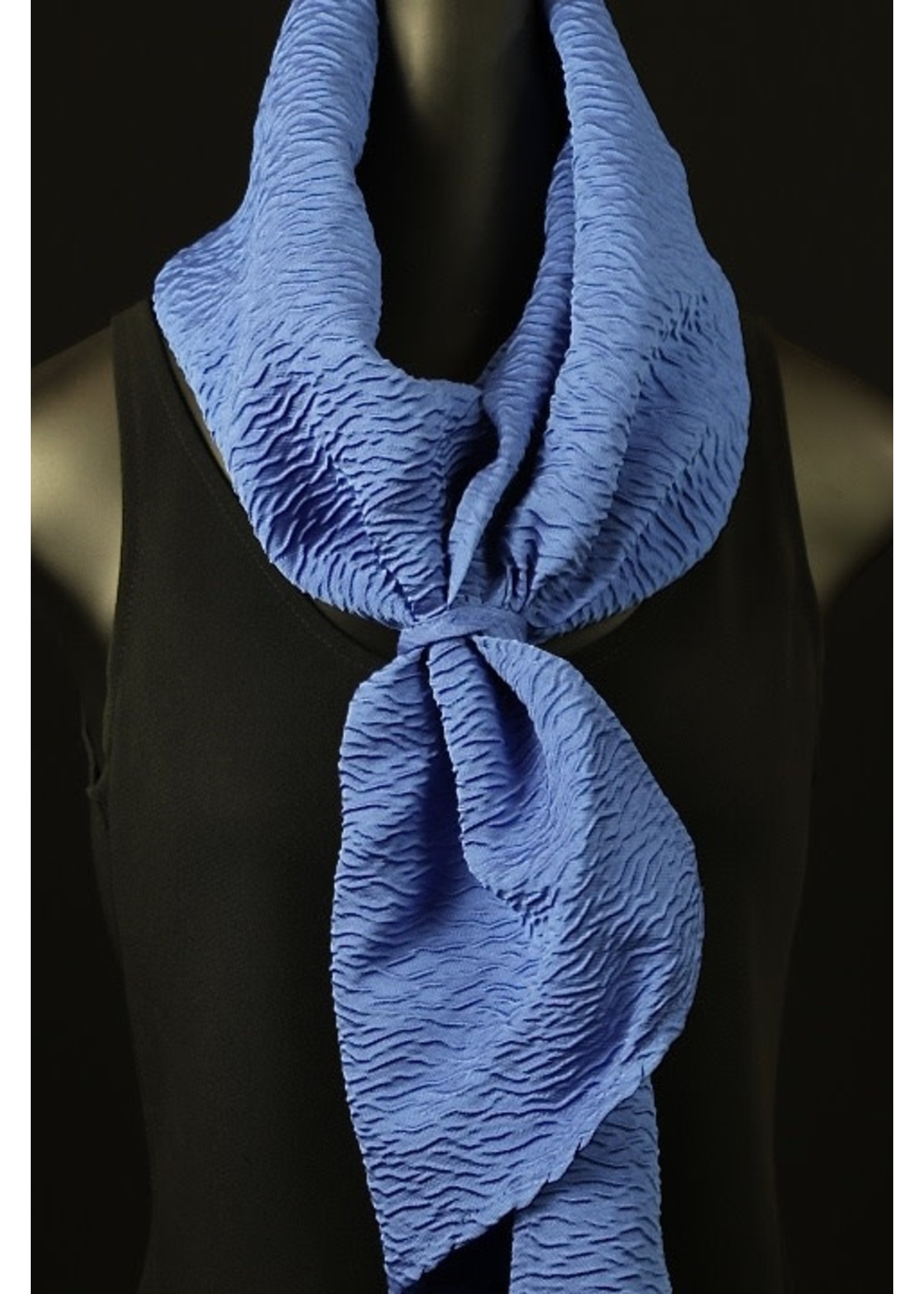 SH1039-Royal Blue Neckscarf W/ loop O/S