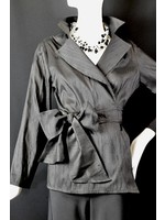 J5910-S2150-Metal Gray Silk Doupioni Jacket