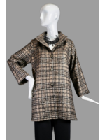 J6146-W0160-S-Plaid Wool Black & Brown