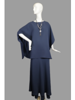 C8008-MS003-Prussian Blue sophia cape-O/S