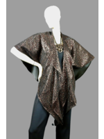 SH961-S1941 O/S Rose Gold Sequin Lined Shawl