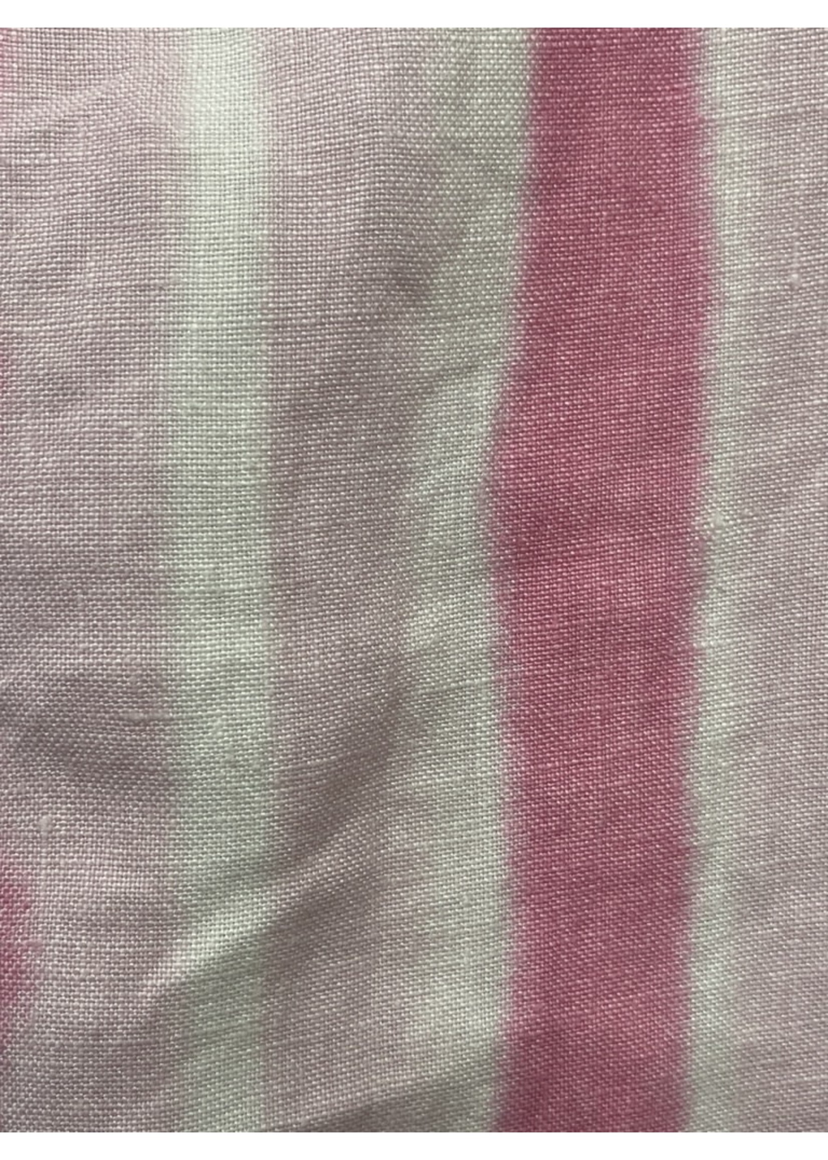 J5410 + 4"-L0445-P-Pink & White Stripe Linen Jacket